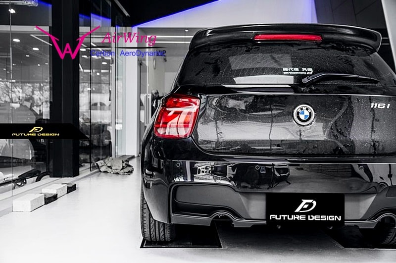 F20 – 3D Design style Carbon Roof Spoiler 03